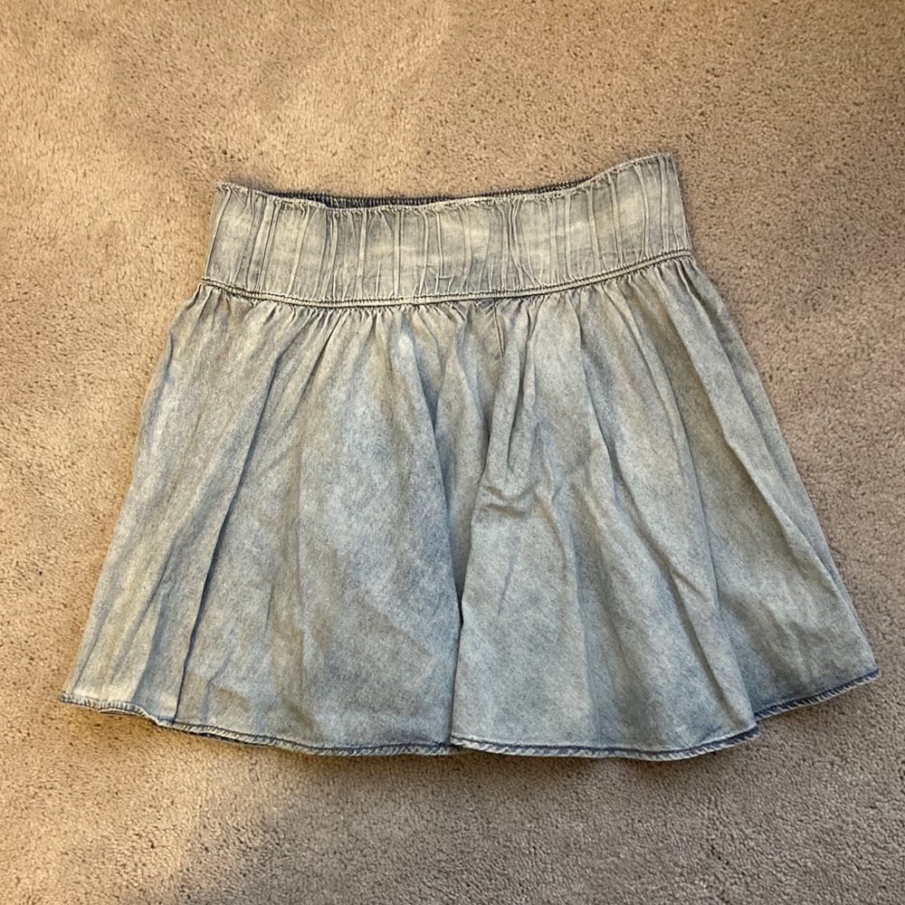 H&M Divided Blue Denim Skirt